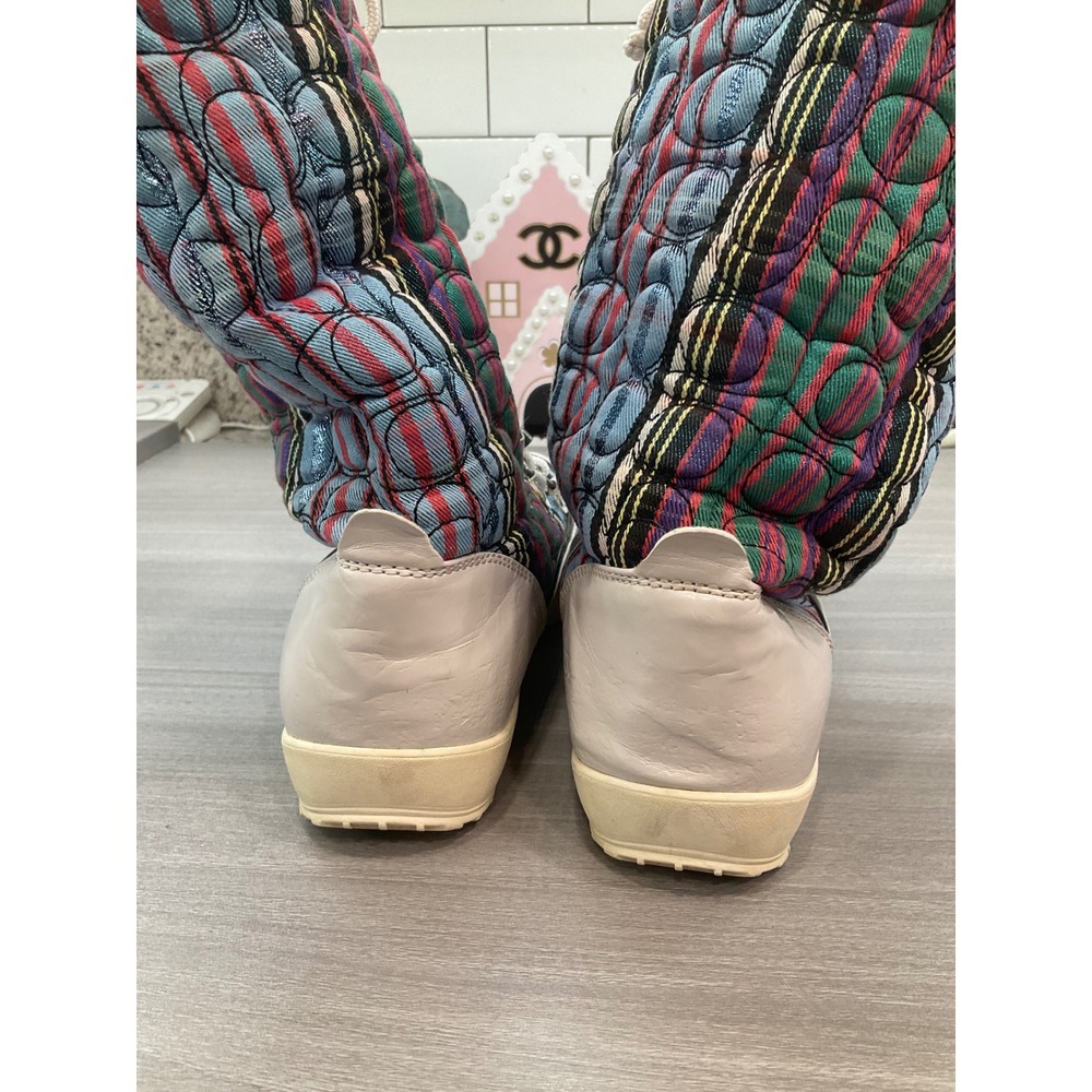 COACH POPPY PEGGEY SNOW BOOTS - Picture 9 of 13